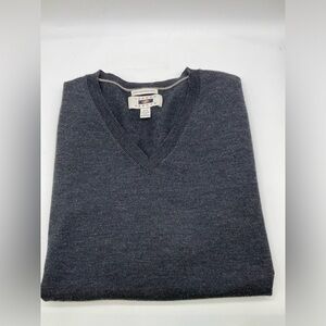 Men’s Joseph Abboud Extra Fine Merino Wool V-Neck Sweater Sz 2xl